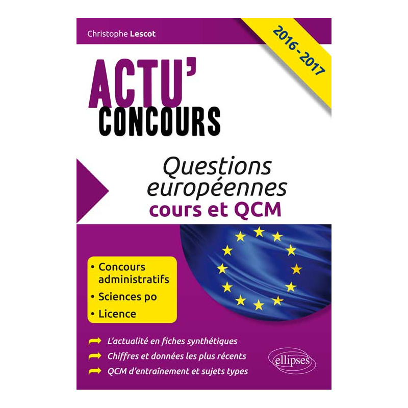 Questions européennes 2016
