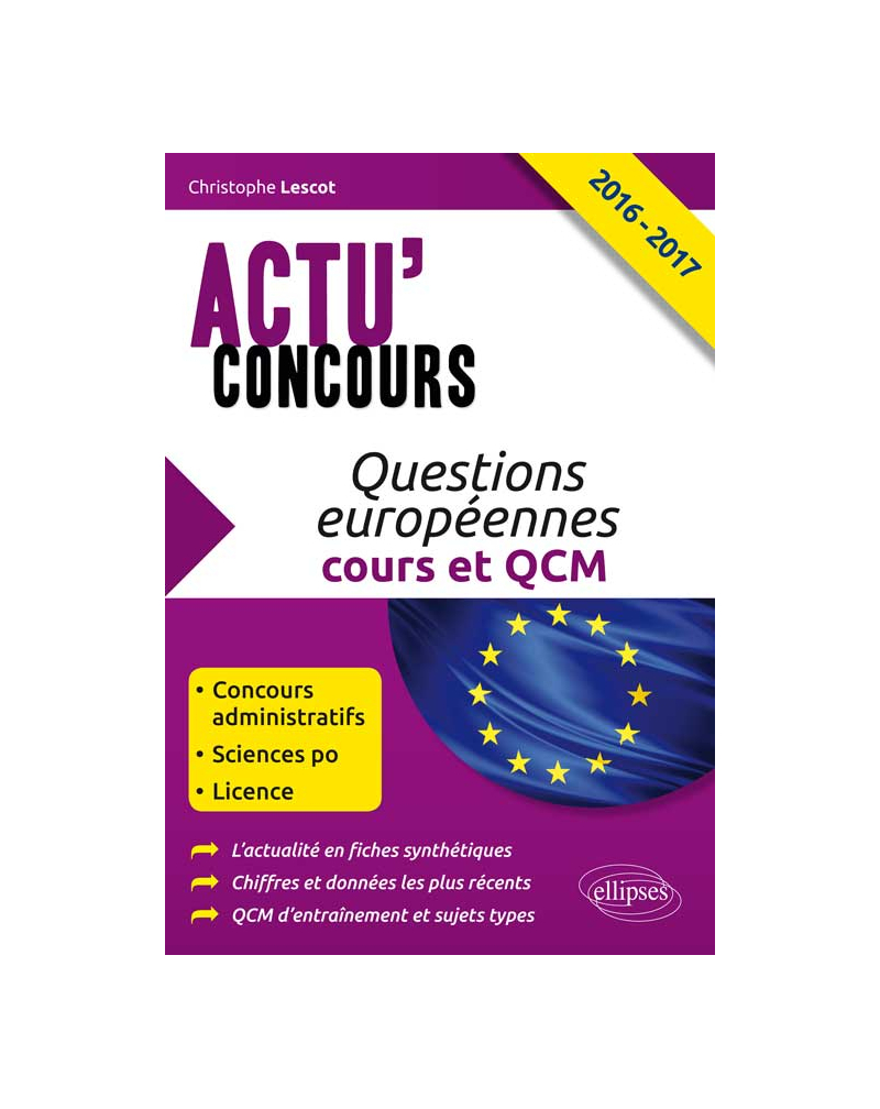 Questions européennes 2016