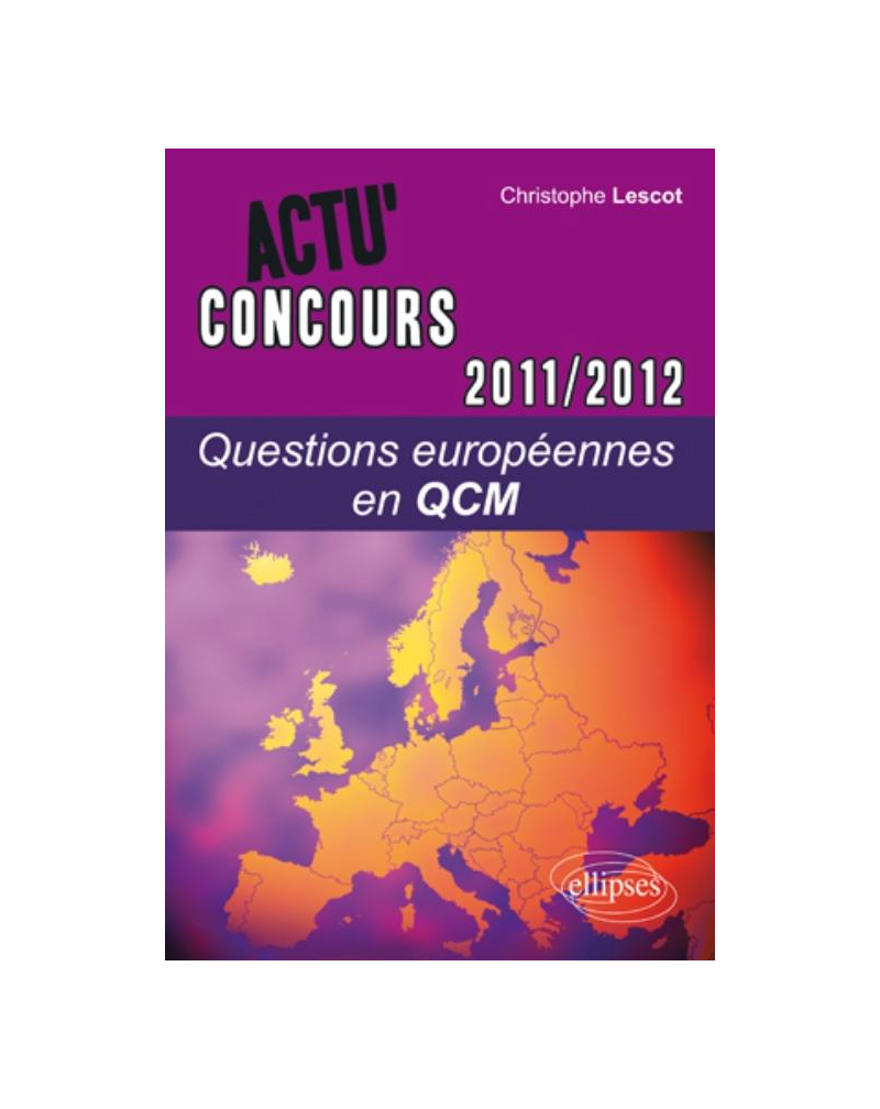 Questions européennes - 2011-2012 - en QCM