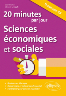 20 minutes par jour de Sciences économiques et sociales - Terminale ES