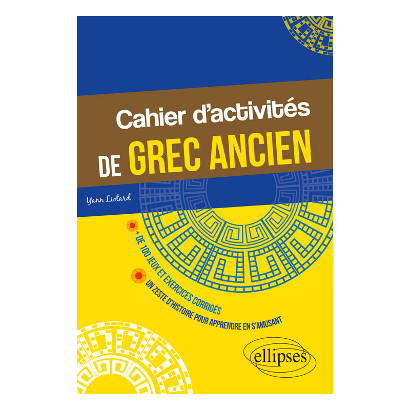 Cahier d'activités de grec ancien