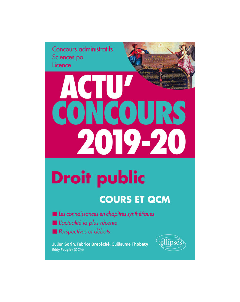 Droit public - concours 2019-2020