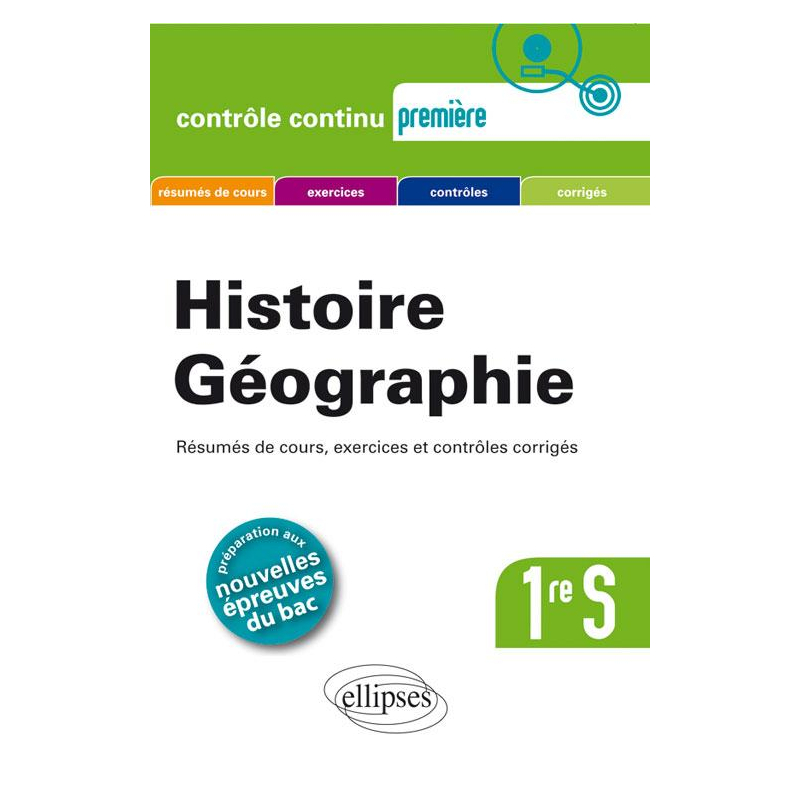 Histoire-Géographie - Première S - nouveau programme