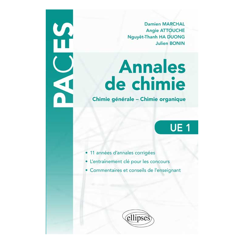 UE1 - Annales de chimie