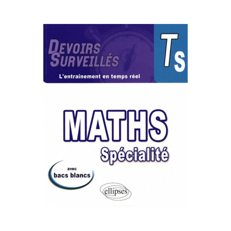 Mathématiques spécialité - Terminale S