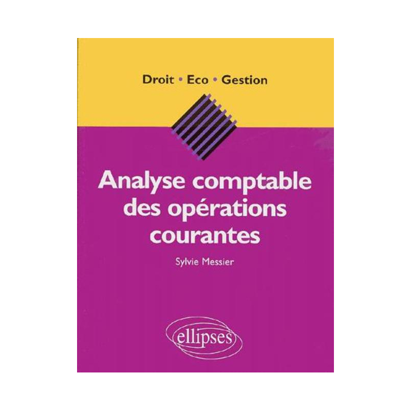 Analyse comptable des opérations courantes
