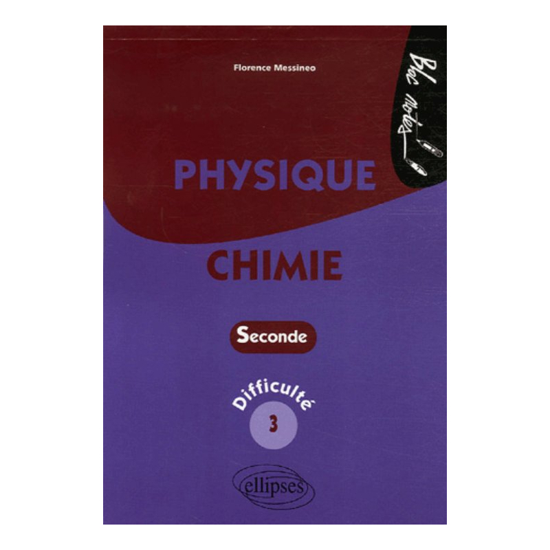 Physique-Chimie - Seconde - Difficulté 3