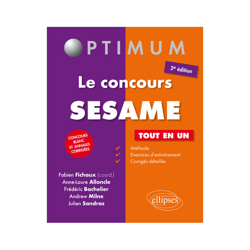 Le concours Sésame – 2e édition