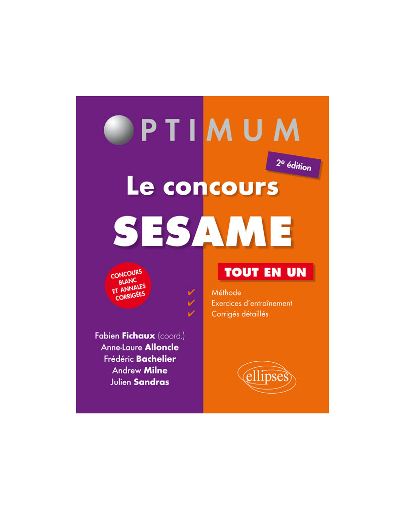 Le concours Sésame – 2e édition