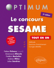 Le concours Sésame – 2e édition