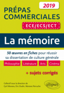 Thème de culture générale. 50 oeuves en fiches pour réussir sa dissertation. Prépas commerciales ECE / ECS / ECT 2019
