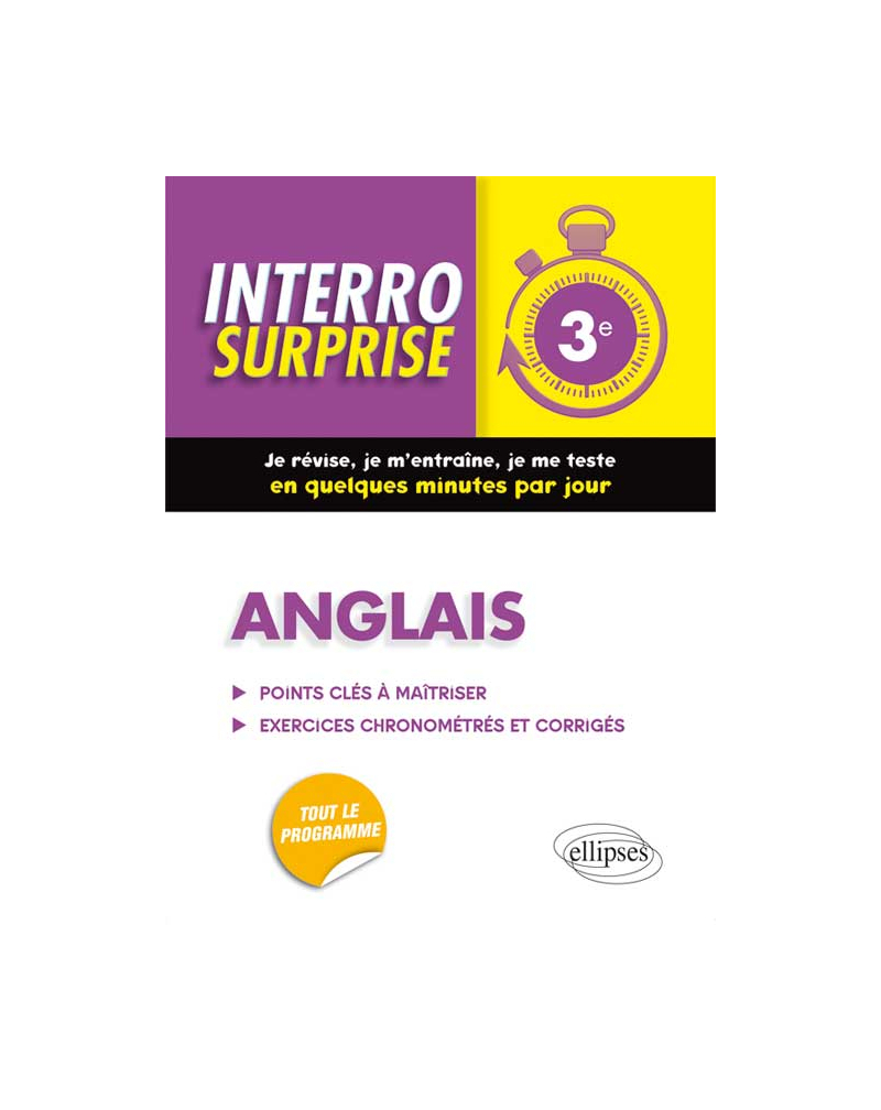 Anglais - Troisième