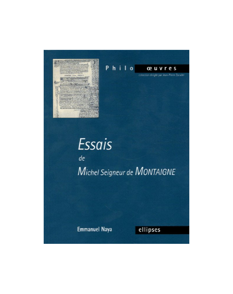 Montaigne, Essais