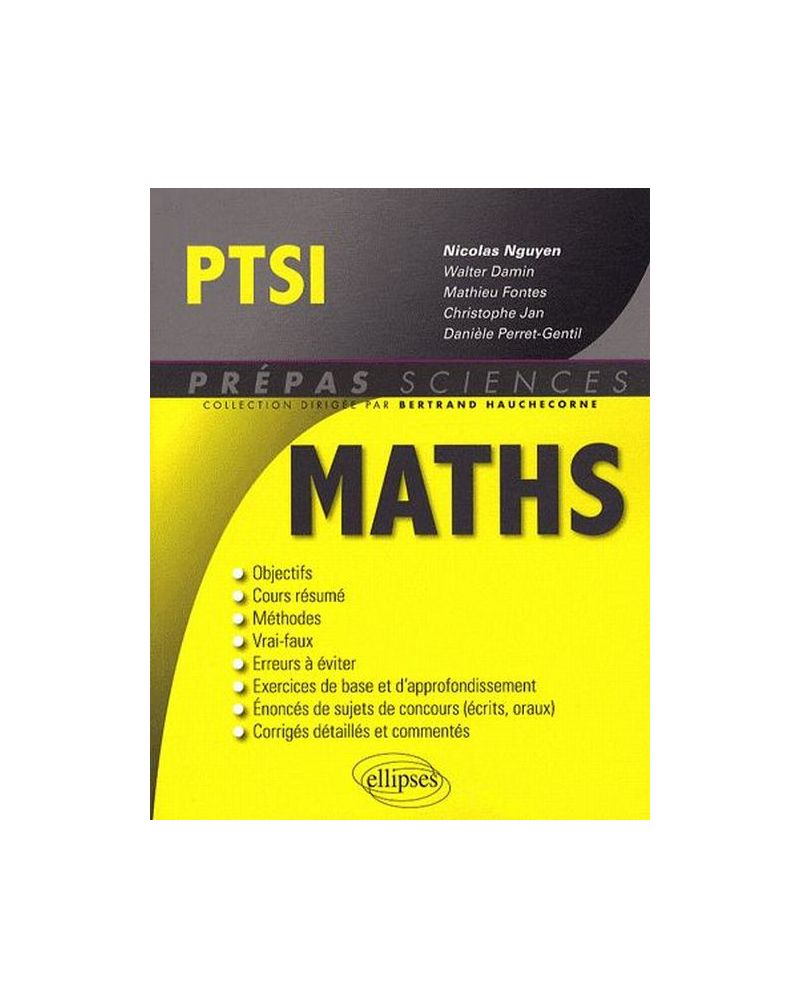 Mathématiques PTSI