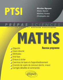 Mathématiques PTSI - conforme au nouveau programme 2013