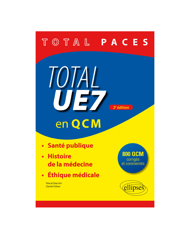 Total UE7 (en QCM) - 2e édition