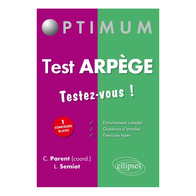 Test Arpège : testez-vous !