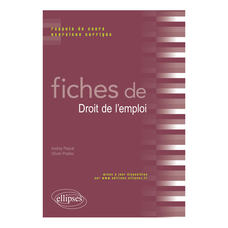 Fiches de Droit de l’emploi