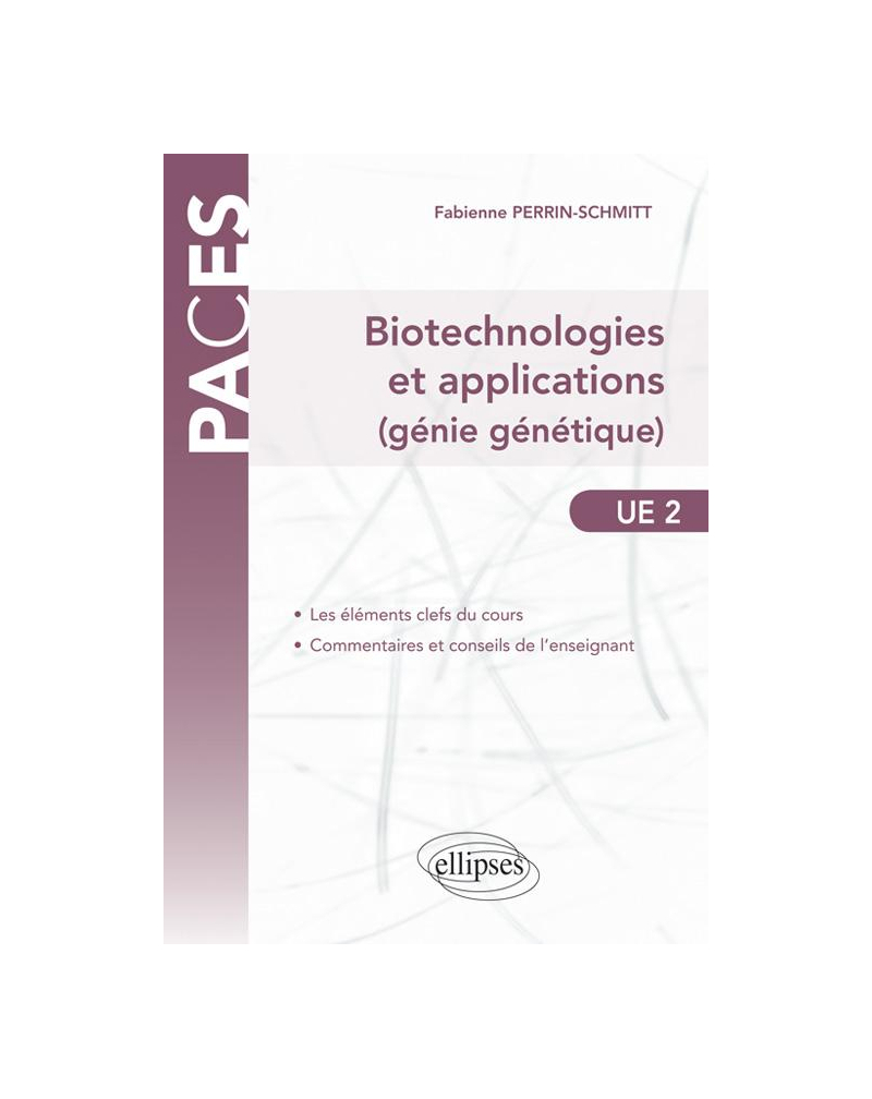 UE2 - Biotechnologies et applications (génie génétique)