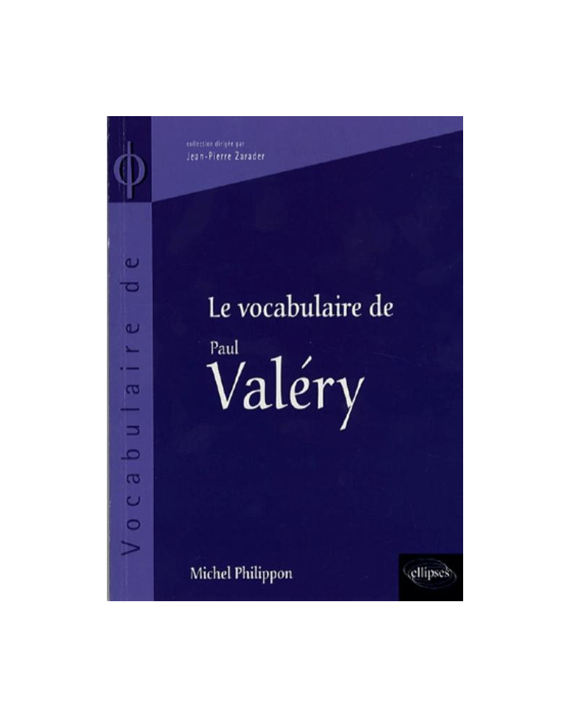 Vocabulaire de Valéry