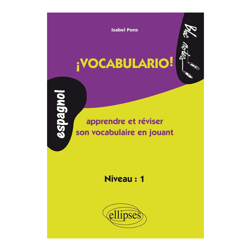 ¡ Vocabulario ! Apprendre et réviser son vocabulaire en jouant (espagnol)