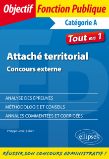 Attaché territorial. Concours externe