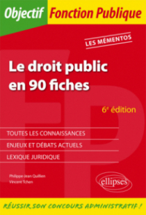Le Droit public en 90 fiches - 6e édition