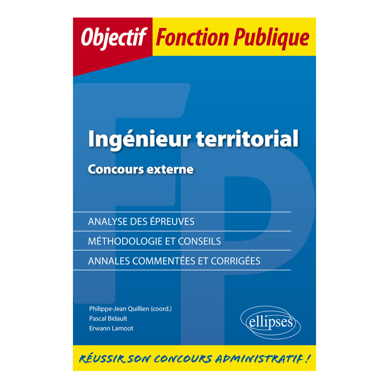 Concours externe d'Ingénieur territorial