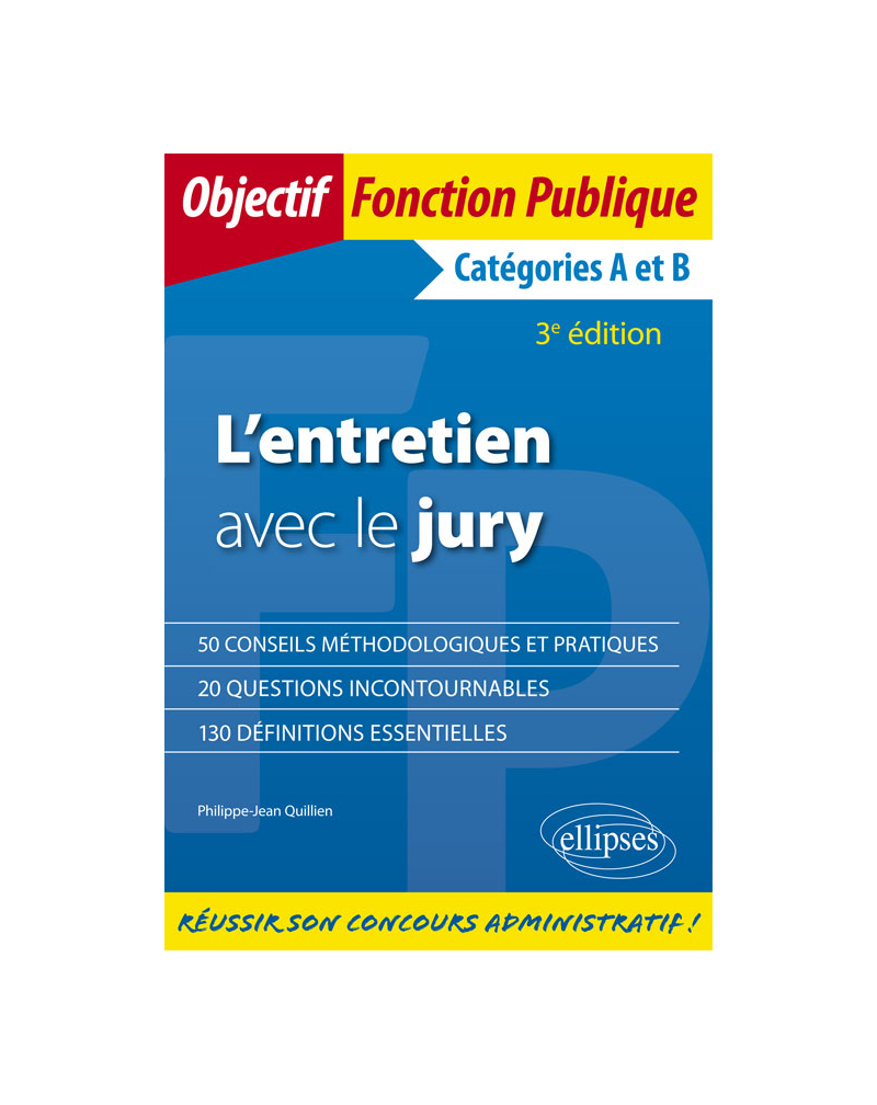 L'entretien avec le jury - 3e édition