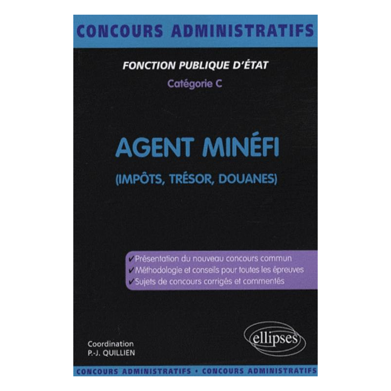 Agent MINÉFI (Impôts, Trésor, Douanes)