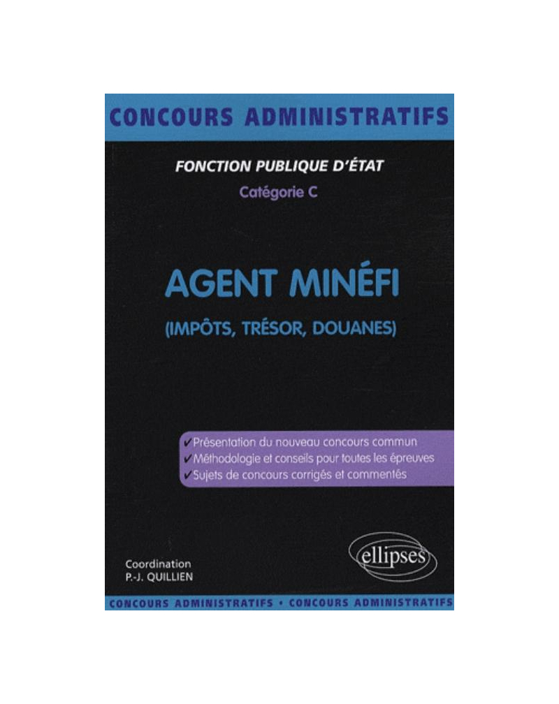 Agent MINÉFI (Impôts, Trésor, Douanes)