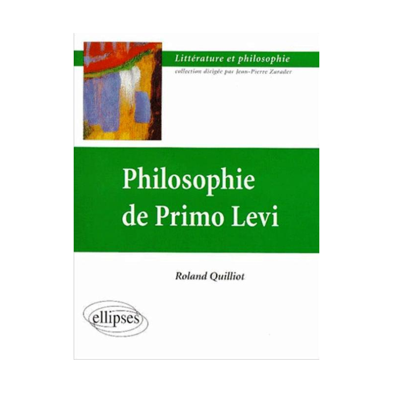 Philosophie de Primo Levi