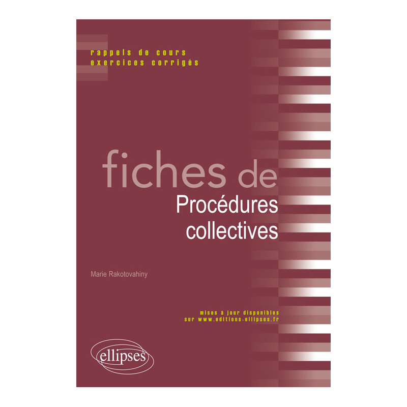 Fiches de procédures collectives