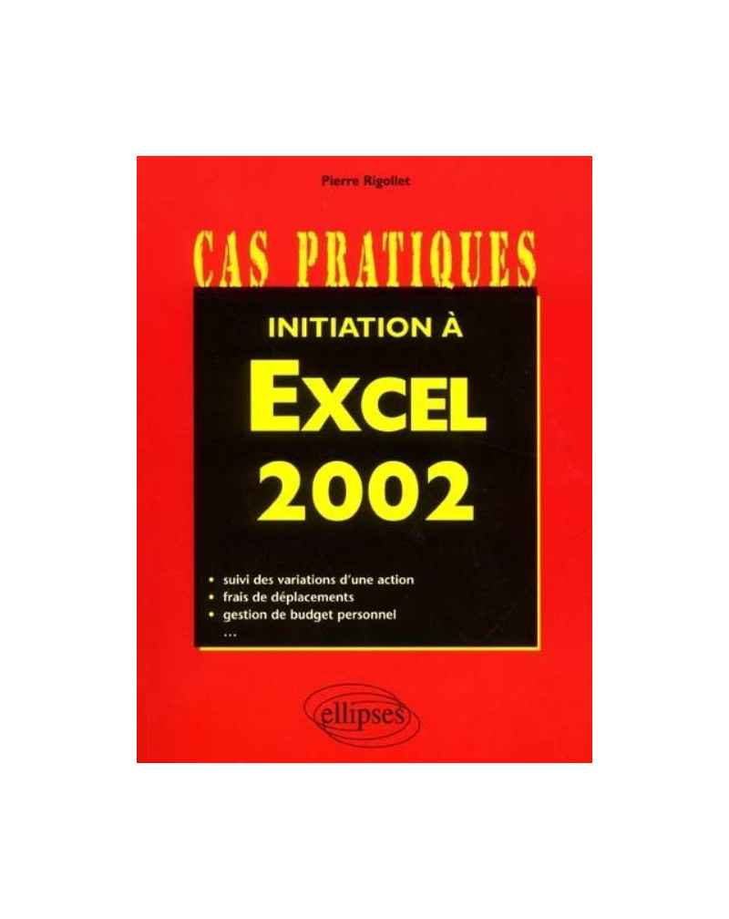 Initiation à Excel 2002
