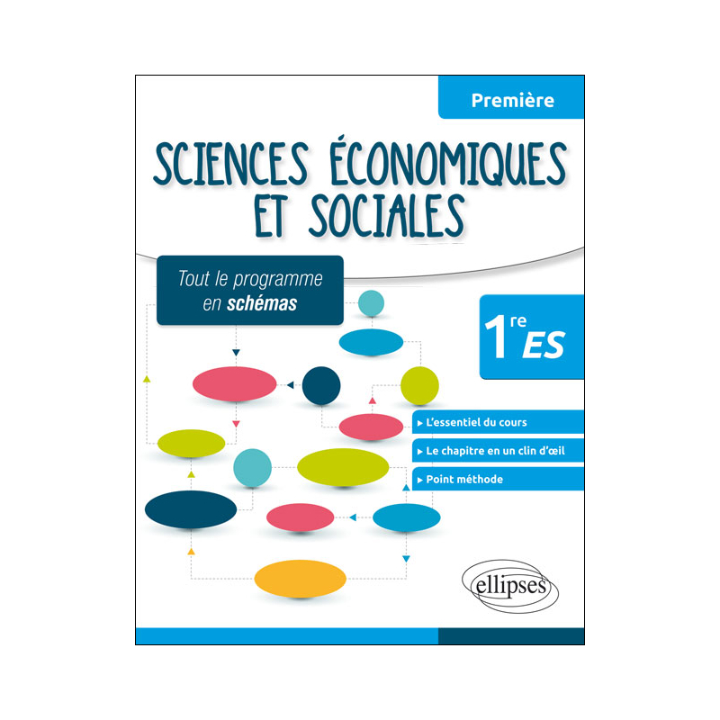 Sciences économiques et sociales - Première ES - tout le programme en schémas