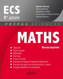 Mathématiques ECS-1 - conforme au nouveau programme 2013