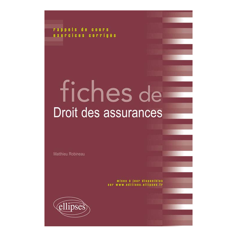 Fiches de droit des assurances
