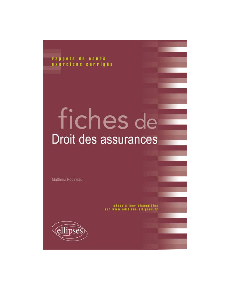 Fiches de droit des assurances