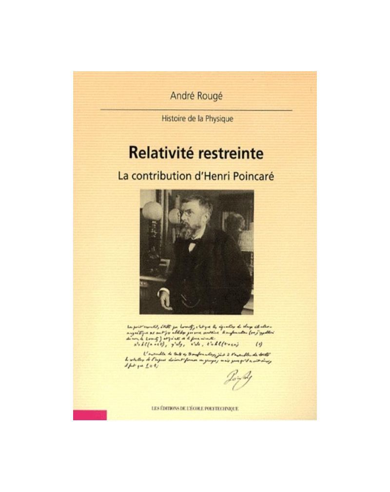 Relativité restreinte. La contribution d'Henri Poincaré