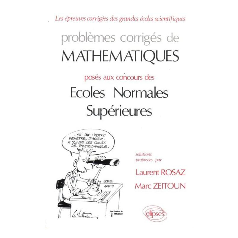 Mathématiques ENS 1986-1990