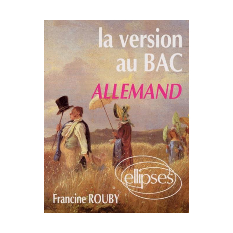 La version au Bac - Allemand