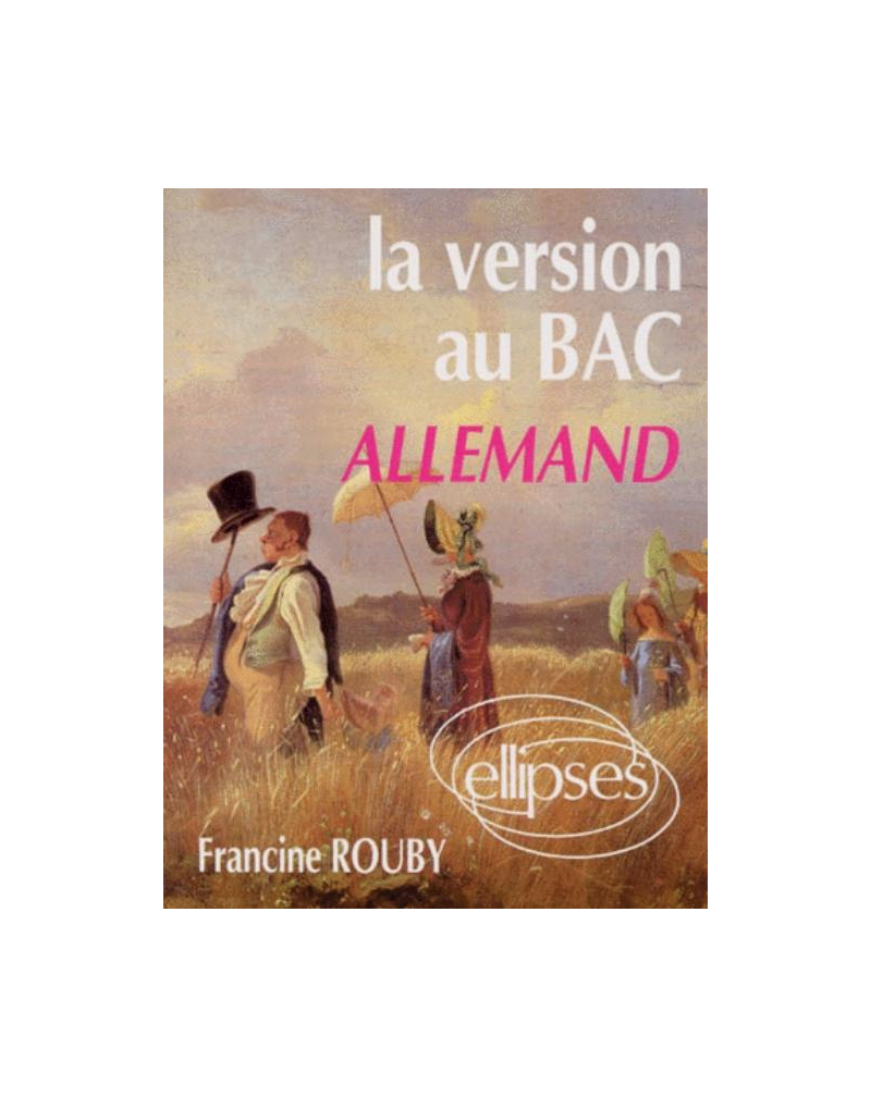 La version au Bac - Allemand