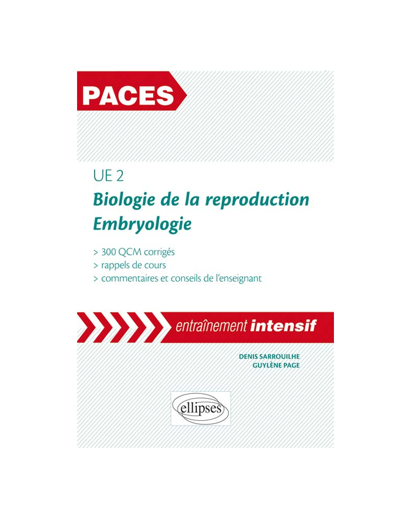 UE2 - Biologie de la reproduction - Embryologie