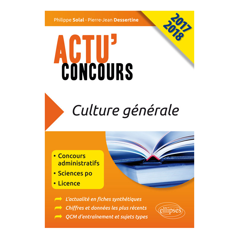 Culture générale - concours 2017-2018