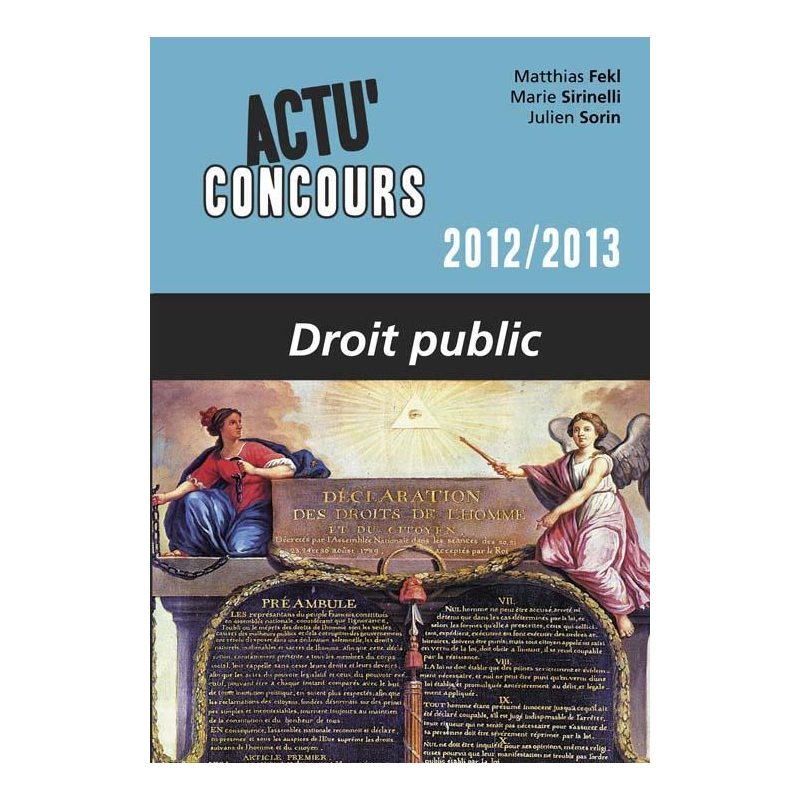 Droit public - 2012-2013