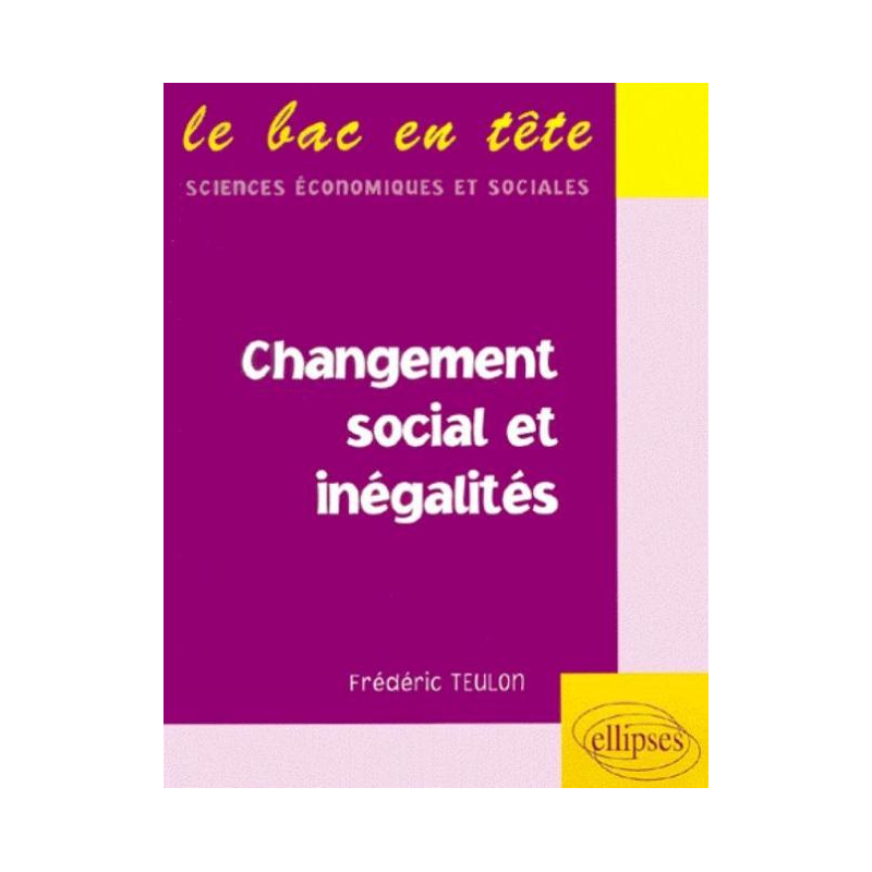 Changement social et inégalités