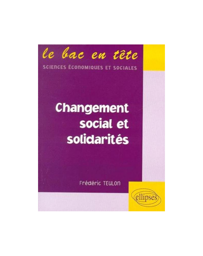 Changement social et solidarités