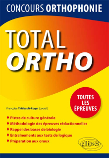 TOTAL Ortho, Tout pour réussir le concours d’orthophonie