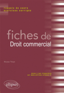 Fiches de droit commercial