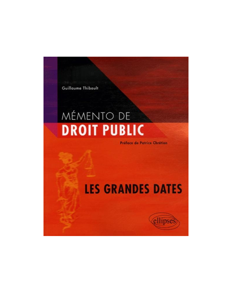 Mémento de droit public. Les grandes dates